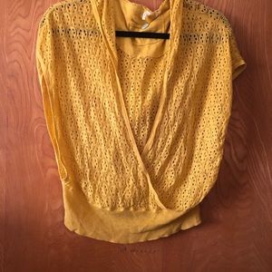 Moth hooded pull over sweater S/M